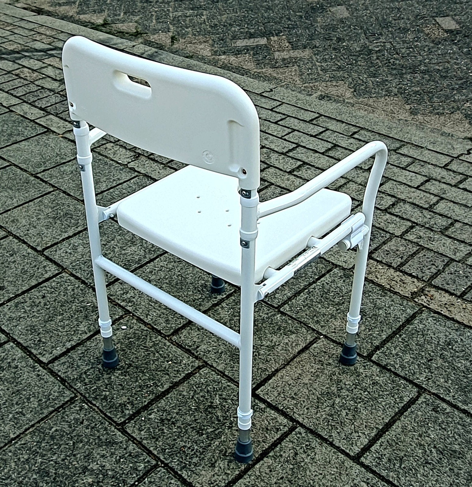 Foto 3 van Douchestoel met stevige armleuningen Excel NIEUW IN DOOS