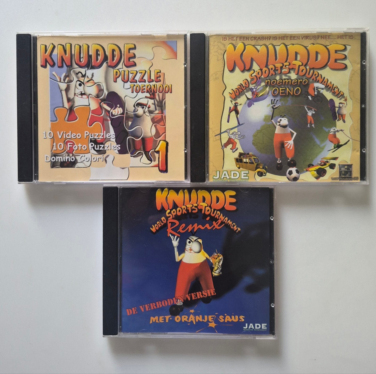 Knudde PC Spellen Bundel pc cdrom games, Puzzel en Educatief, Gebruikt, Ophalen of Verzenden, Eén computer