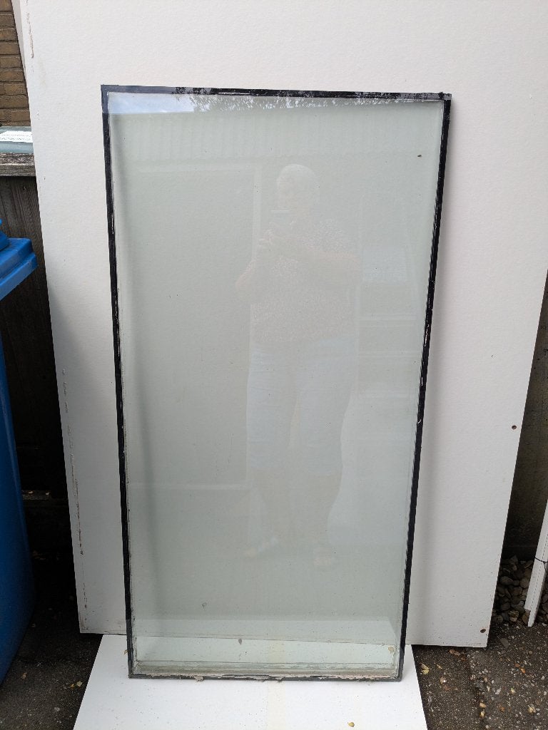 Thermopane ruit, Doe-het-zelf en Verbouw, Ophalen, Gevelraam of Ruit, Gebruikt, Minder dan 80 cm