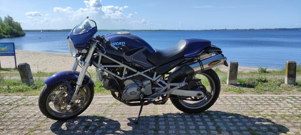 Ducati Monster 750 ie NL motor, weinig km, akrapovic uitlaat, 750 cc, 2 cilinders, Sportuitlaat, Gebruikt