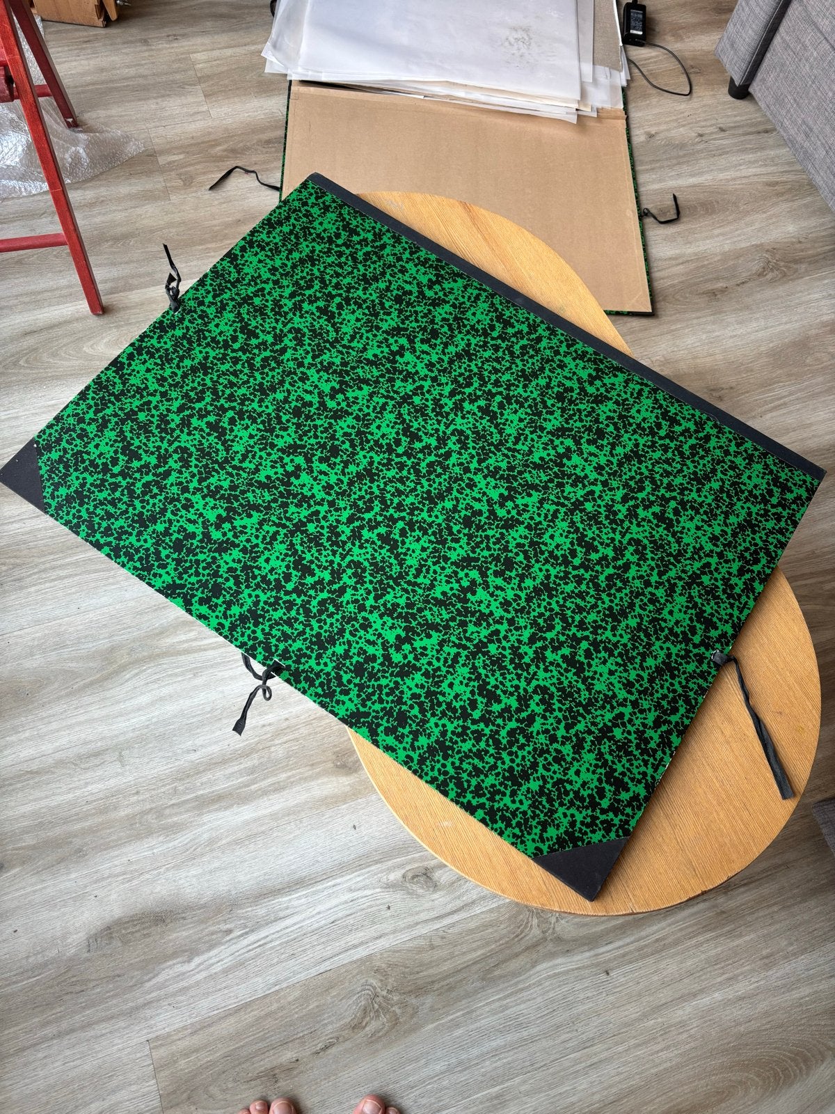 LEFRANC & BOURGEOIS Tekenmap 80x61 cm Groen, Ophalen, Zo goed als nieuw, Overige typen