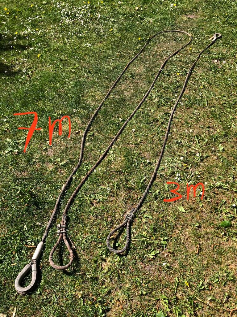 Staalkabel, Ophalen, Zo goed als nieuw