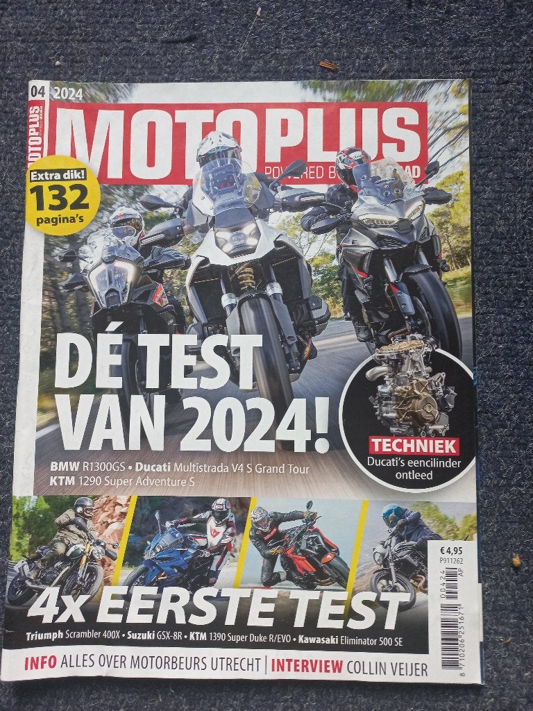Ongeveer 150 motor tijdschriften Motoplus Moto 73 Promotor, Ophalen, Gelezen, Algemeen