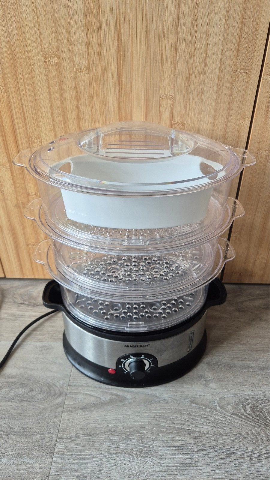Silvercrest Stoomkoker SDG 800 B2 - Food Steamer, Ophalen of Verzenden, Gebruikt