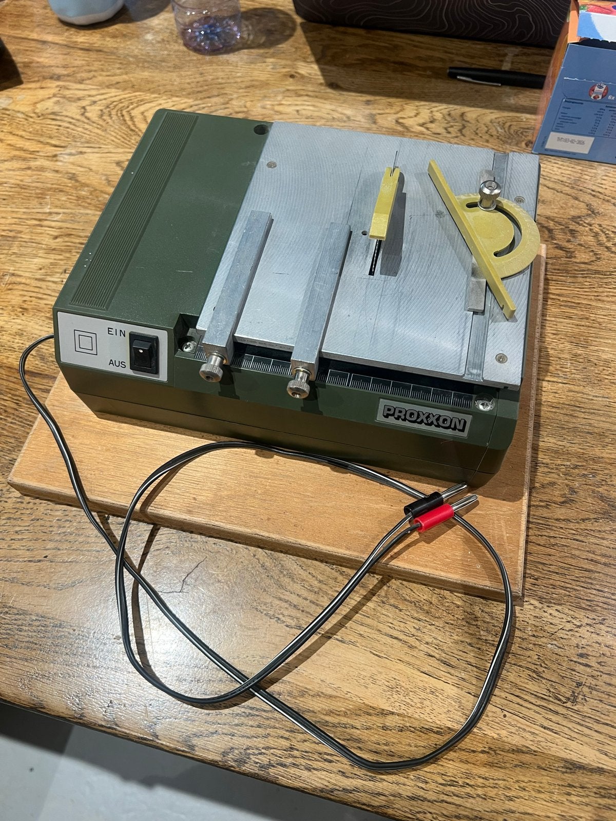 Proxxon KS 12 Tafelcirkelzaag 12V, Ophalen of Verzenden, Gebruikt