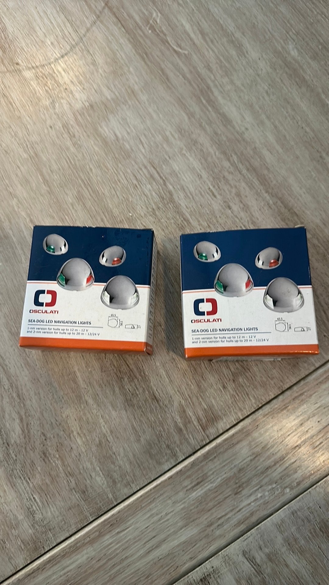 Sea dog led navigatie lights, Watersport en Boten, Ophalen, Zo goed als nieuw, Elektra en Verlichting, Zeilboot of Motorboot
