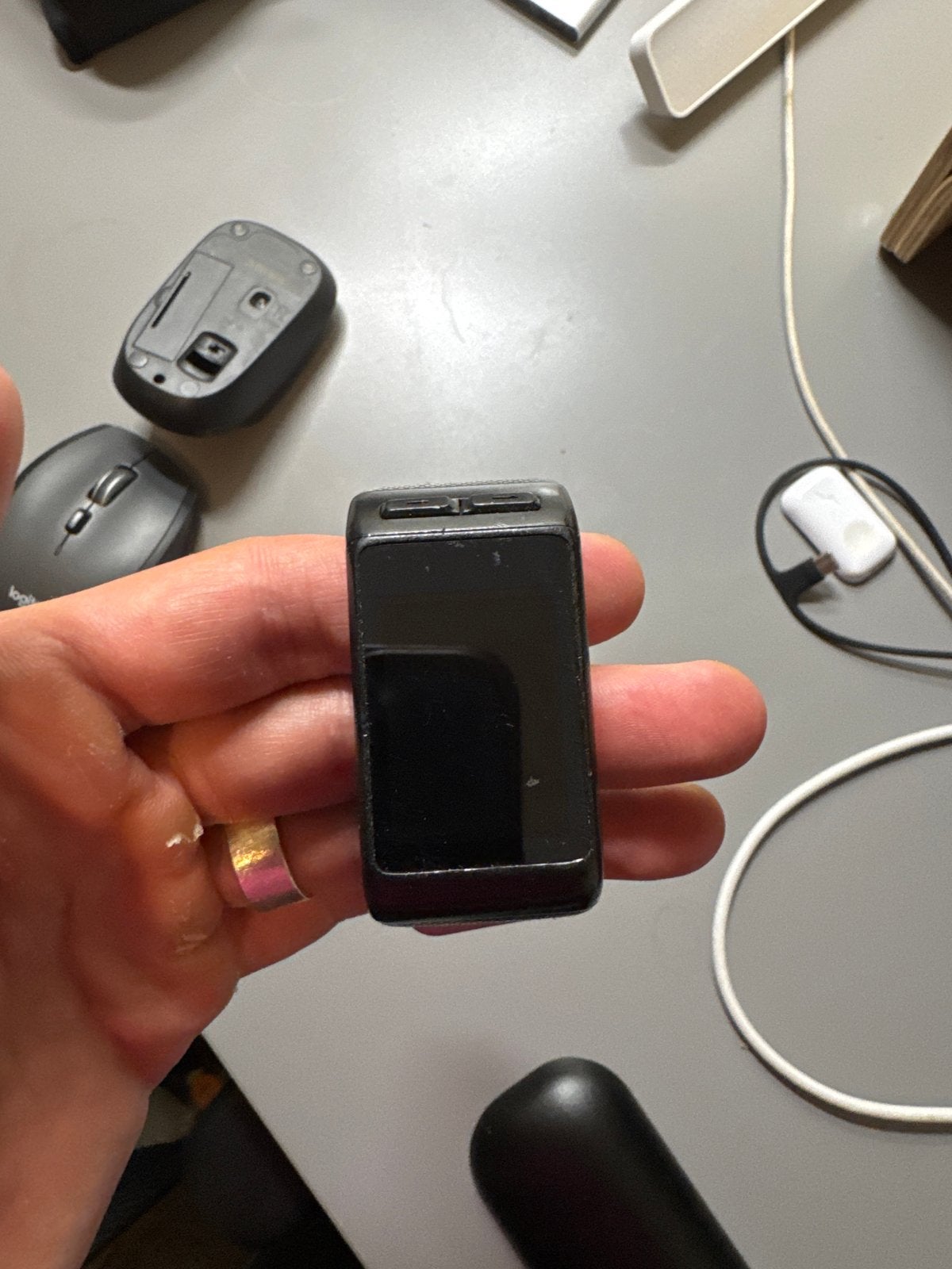 Garmin Vivosmart HR Activity Tracker Zwart, Ophalen of Verzenden, Hartslag, Gebruikt, Zwart