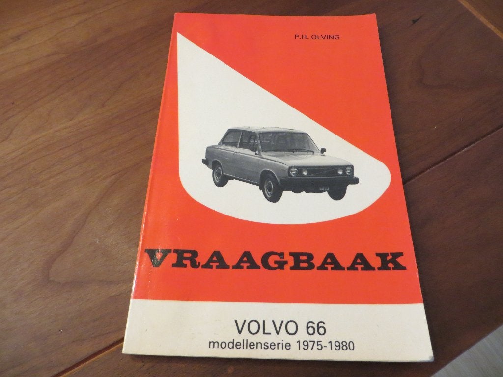 Vraagbaak Volvo 66 1975 - 1980, mooie staat!, Ophalen of Verzenden