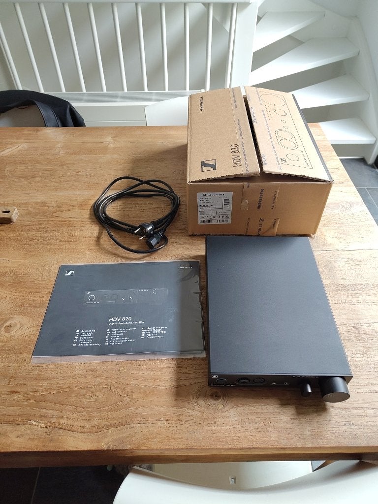 Sennheiser HDV820 Hoofdtelefoonversterker, Overige systemen, Zo goed als nieuw, Minder dan 60 watt, Ophalen