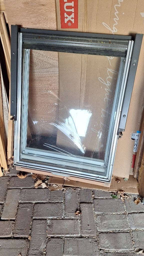 Velux dakraam GGL 304 78 x 99 cm, Ophalen, Gebruikt, Minder dan 80 cm, 80 tot 120 cm