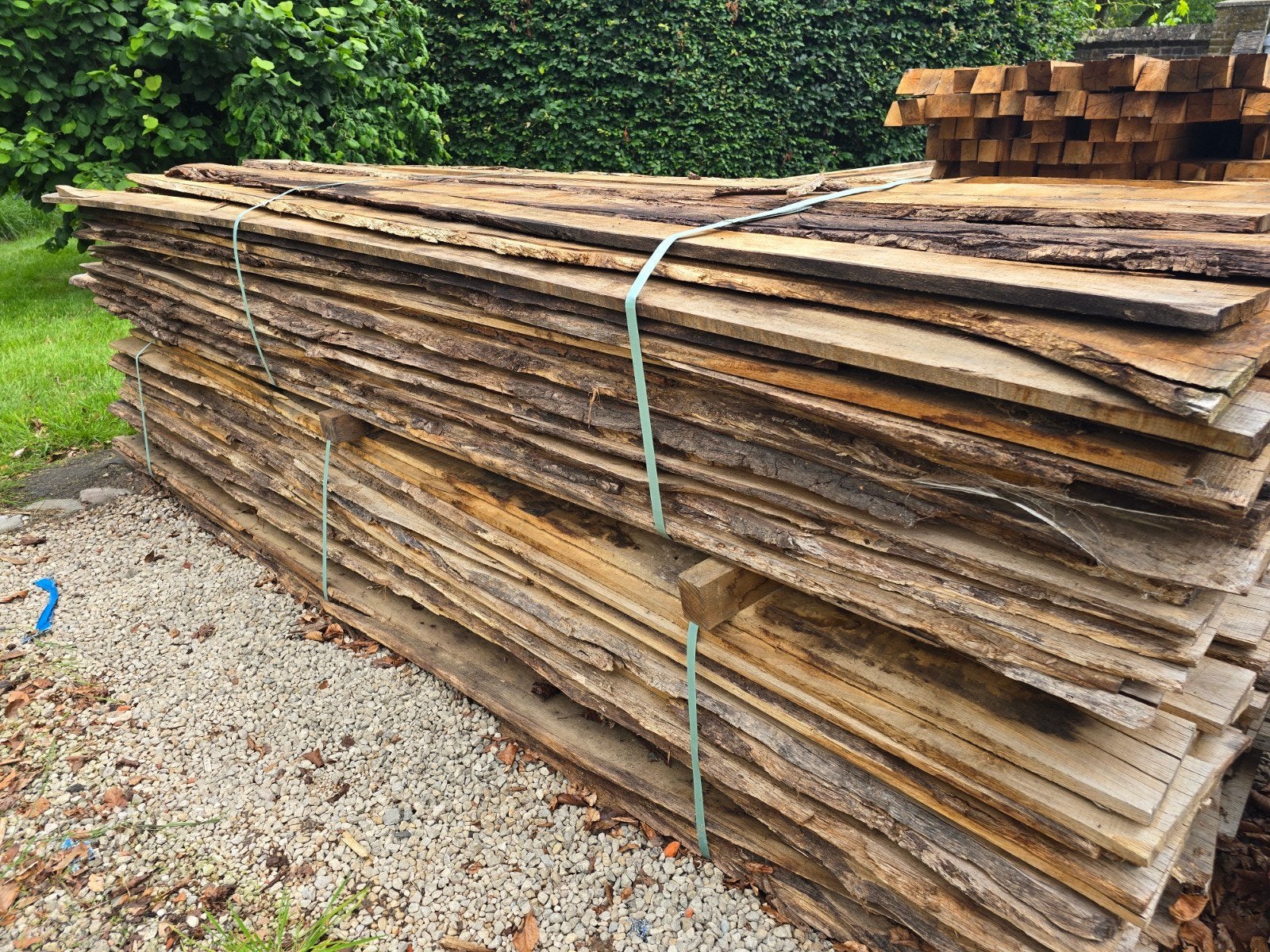 Eiken planken voor verticale beplanking of dakbeschot, Ophalen, Minder dan 25 mm, Eiken, Plank