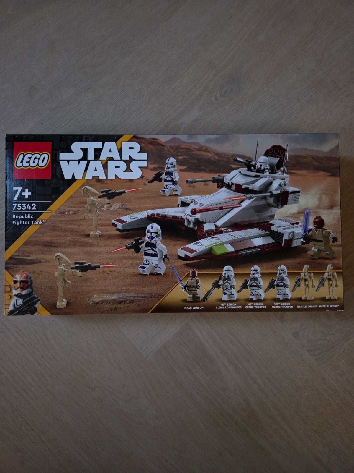 Lego Star Wars 75342 Republic Fighter Tank, Inclusief minifiguren, Star Wars, Lego, Nieuw