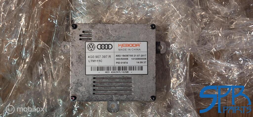 A3 S3 8V A6 A7 4G Q3 8U A1 LED DRL module BALLAST 4G0907397R, Audi, Gebruikt, Audi, Ophalen of Verzenden