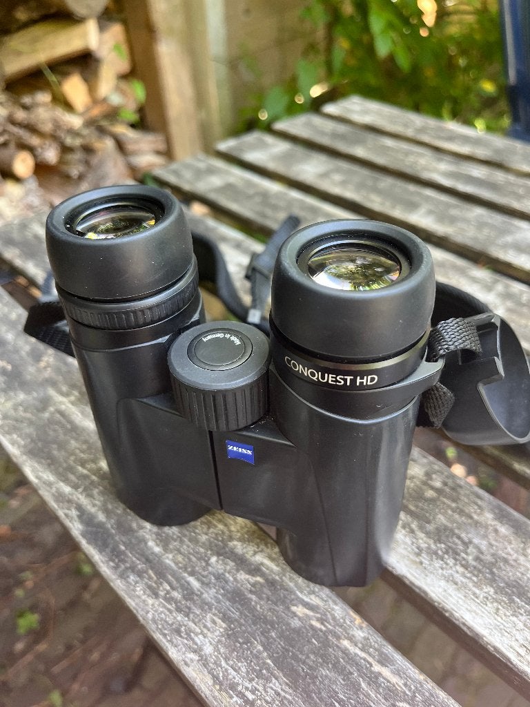 Zeiss Conquest HD 8x32 verrekijker, Ophalen, Gebruikt, Dakkant (recht), 8 tot 12x