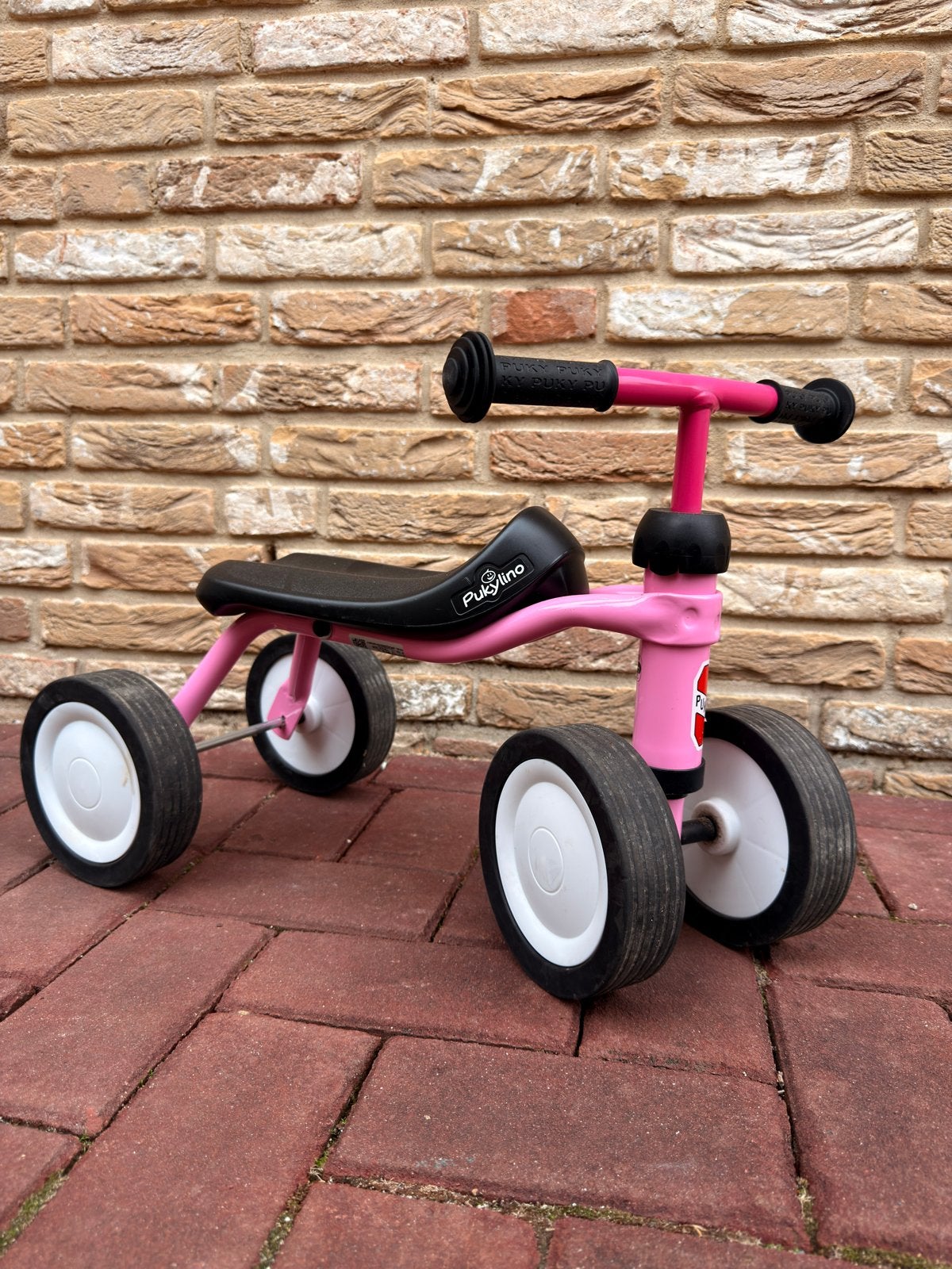Puky Pukylino loopfiets roze, Ophalen, Zo goed als nieuw, Minder dan 16 inch