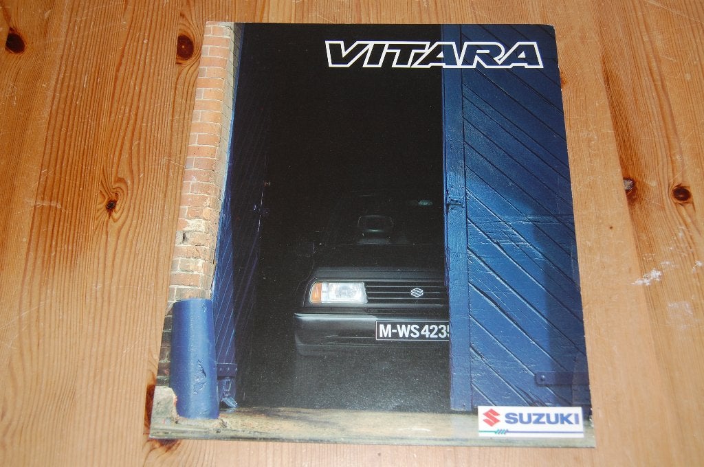 Suzuki Vitara uitgave 30-10-1988, Ophalen of Verzenden, Zo goed als nieuw, Overige merken