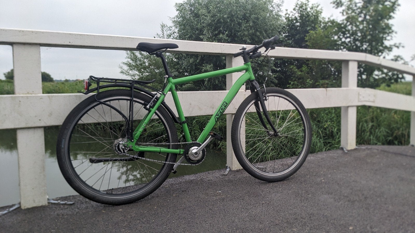 Azor, reisfilets,randonneur, Minder dan 10 versnellingen, Gebruikt, 57 tot 61 cm, Ophalen