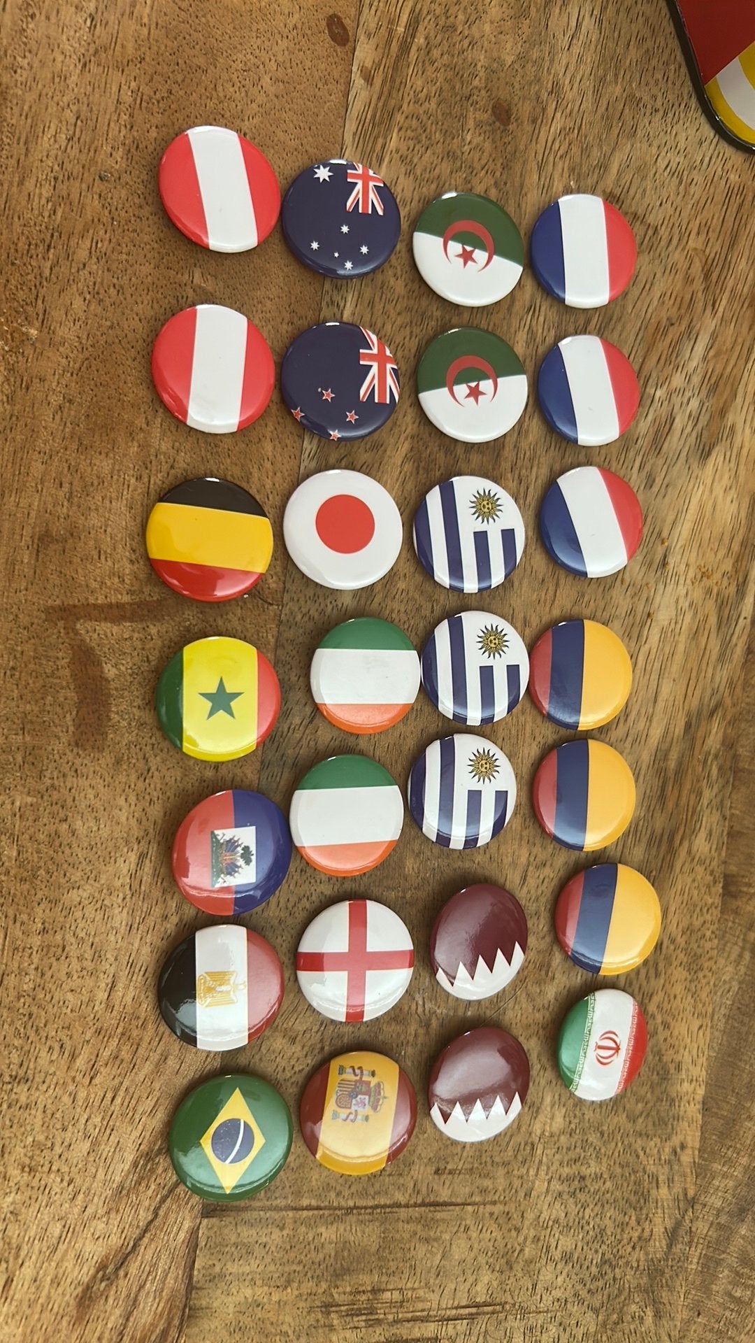 Wk buttons deka markt, Dekamarkt, Ophalen of Verzenden