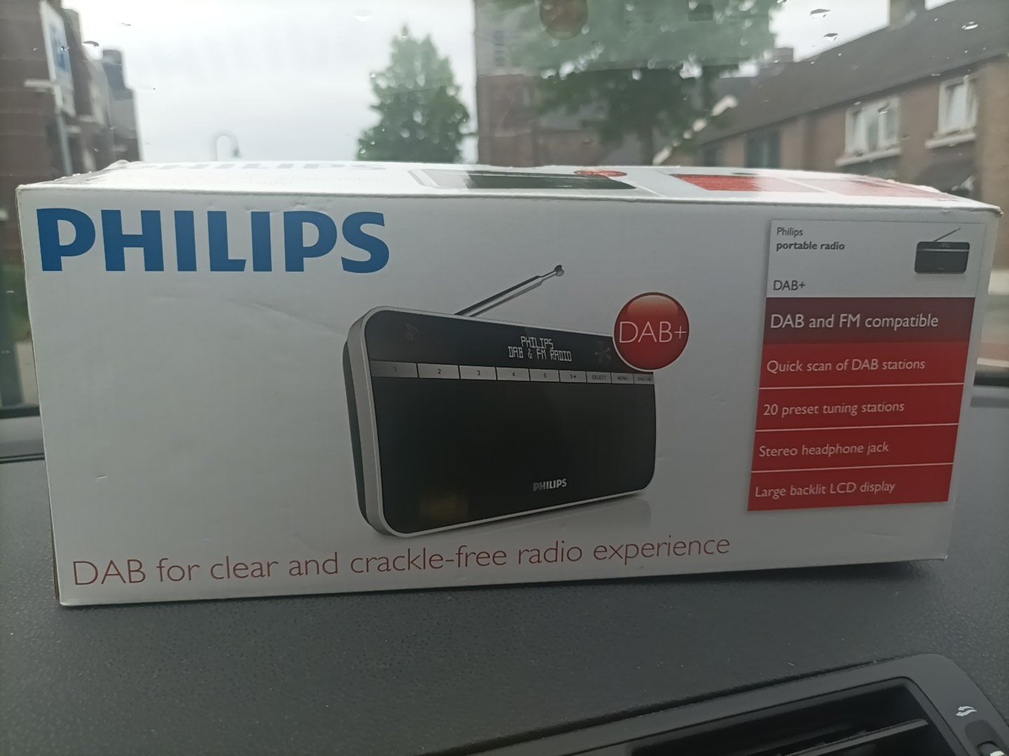 Philips DAB+ portable radio, Audio, Tv en Foto, Ophalen of Verzenden, Nieuw, Radio