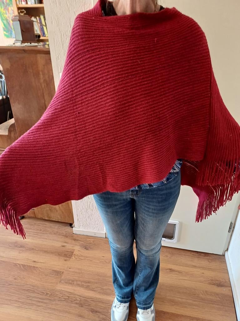 Zgan Bijzondere poncho, Kleding | Dames, Ophalen of Verzenden, Zo goed als nieuw, Maat 38/40 (M)