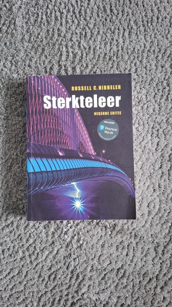 Sterkteleer - Negende Editie - Russell C. Hibbeler, Boeken, Techniek, Ophalen of Verzenden, Zo goed als nieuw, Overige onderwerpen