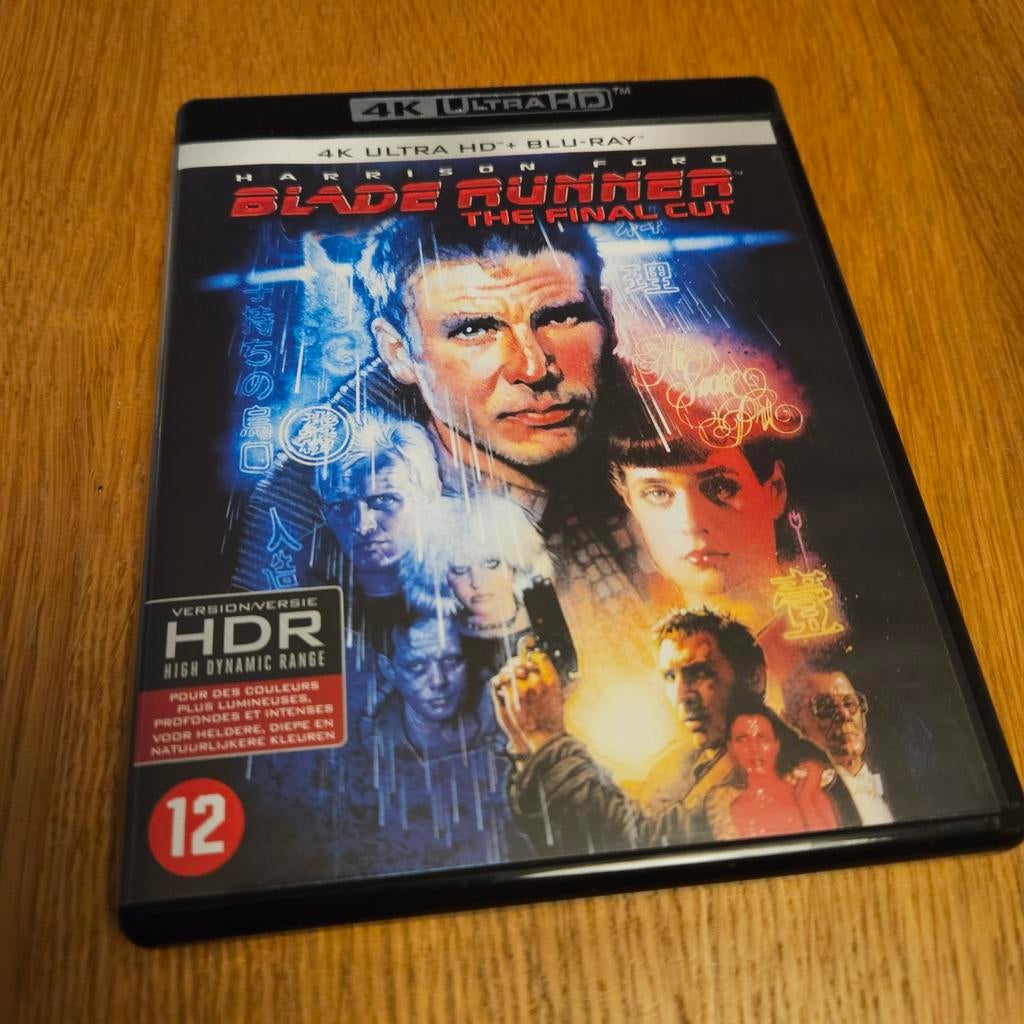 Blade Runner 1982 Final Cut 4K Blu-ray met NL ondertiteling, Cd's en Dvd's, Vanaf 16 jaar, Verzenden, Zo goed als nieuw