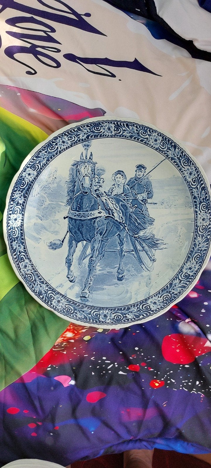 delftsblauw bord, Antiek en Kunst, Ophalen