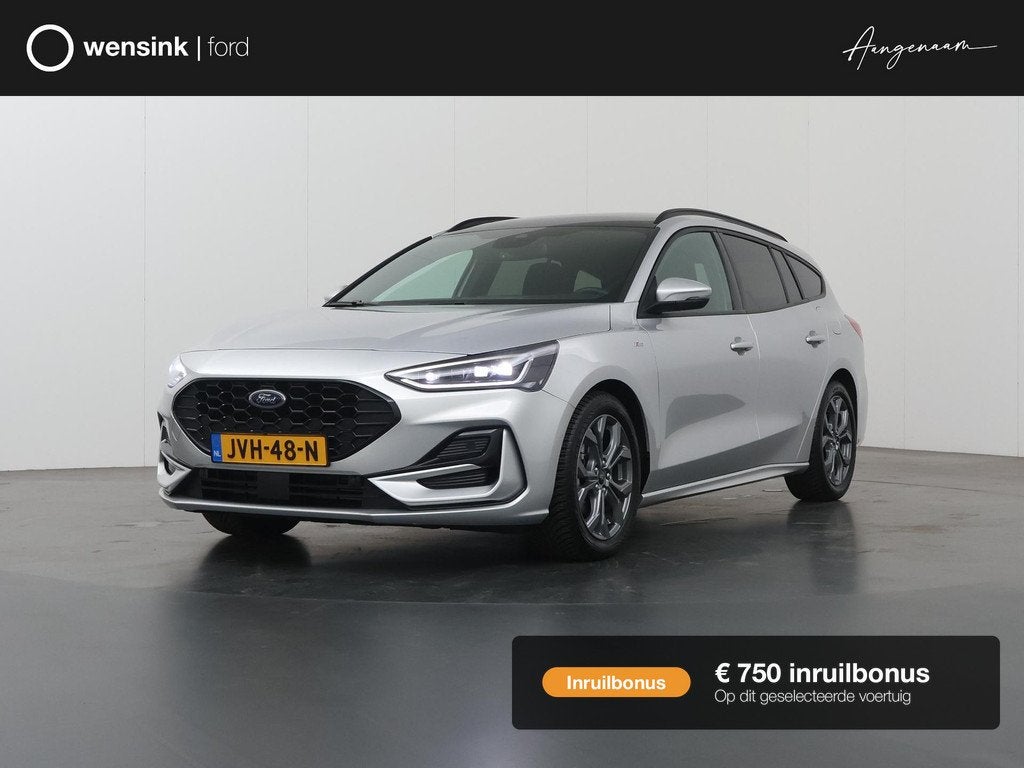 Ford Focus Wagon 1.0 EcoBoost Hybrid ST Line | Trekhaak | Pa, Stof, Gebruikt, Euro 6, 1404 kg