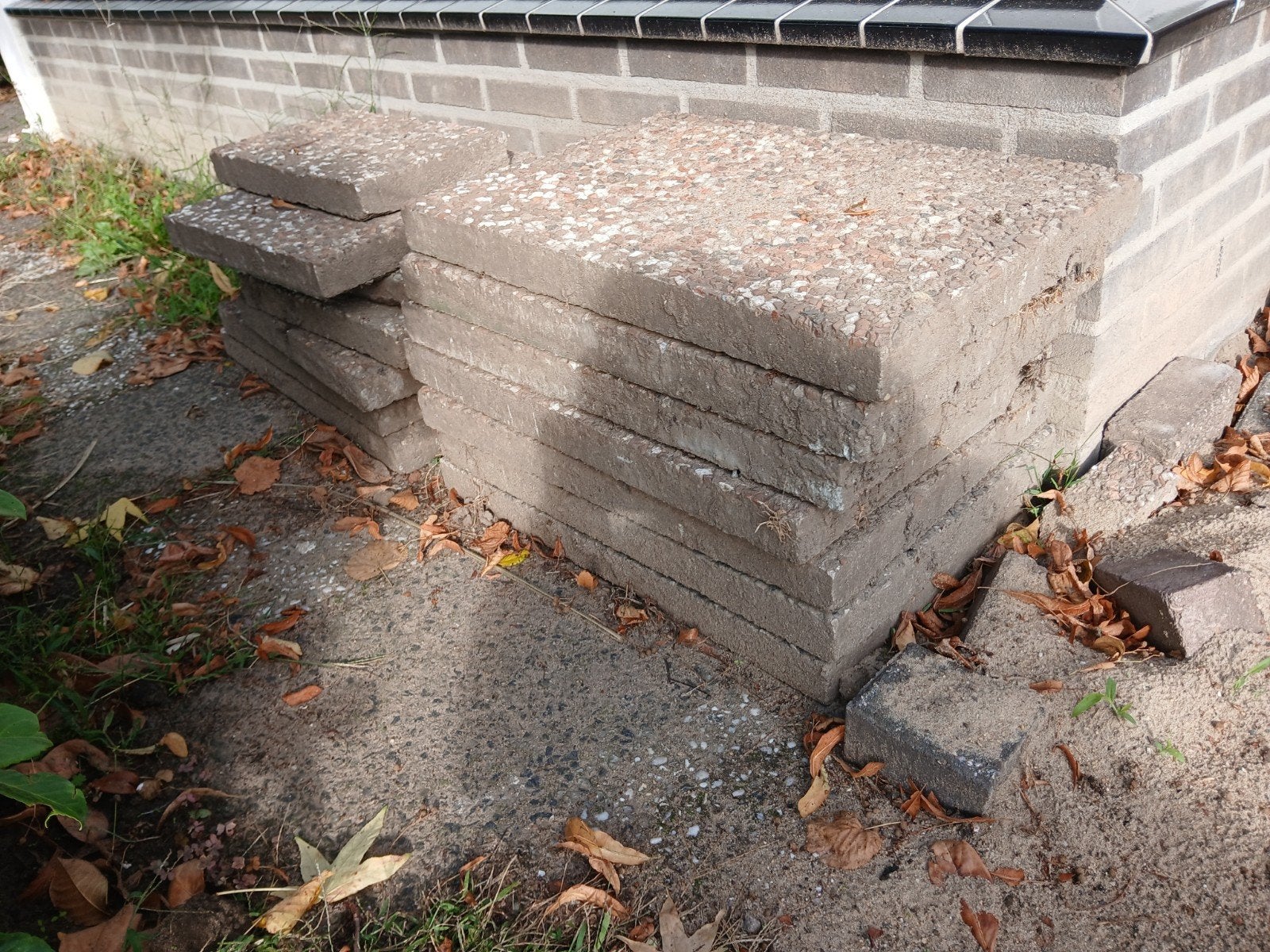 Grindtegels 12 stuks - gratis, Ophalen, Gebruikt, Overige materialen