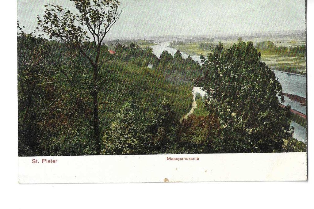 st.pieter  maaspanorama  1920  limburg, Verzenden, Voor 1920, Ongelopen, Limburg