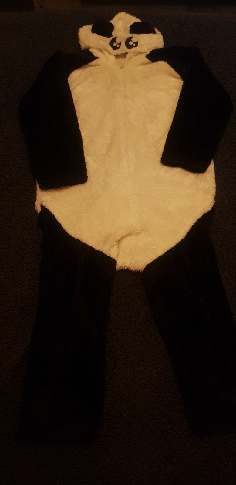 Panda Onesie Kinderkostuum - Zwart/Wit, Ophalen of Verzenden, Zo goed als nieuw, Jongen of Meisje