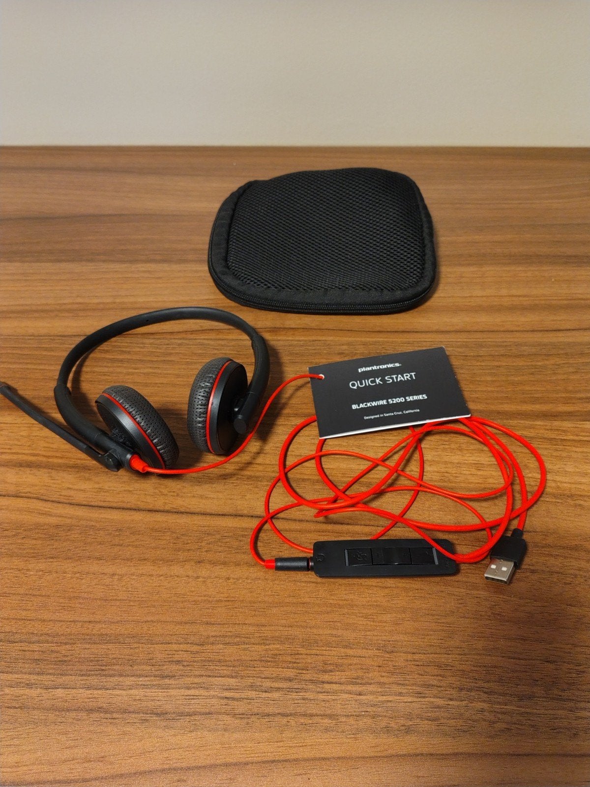 NIEUW - Poly Plantronics Blackwire C5200 USB Headset, Overige merken, Nieuw, On-ear, Ophalen of Verzenden
