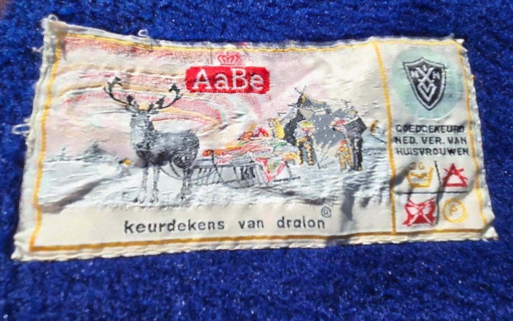 XL Vintage AaBe Dralon Keurdeken (170x240cm) • Schotse Ruit, Ophalen, Woondeken, Wol, Zo goed als nieuw