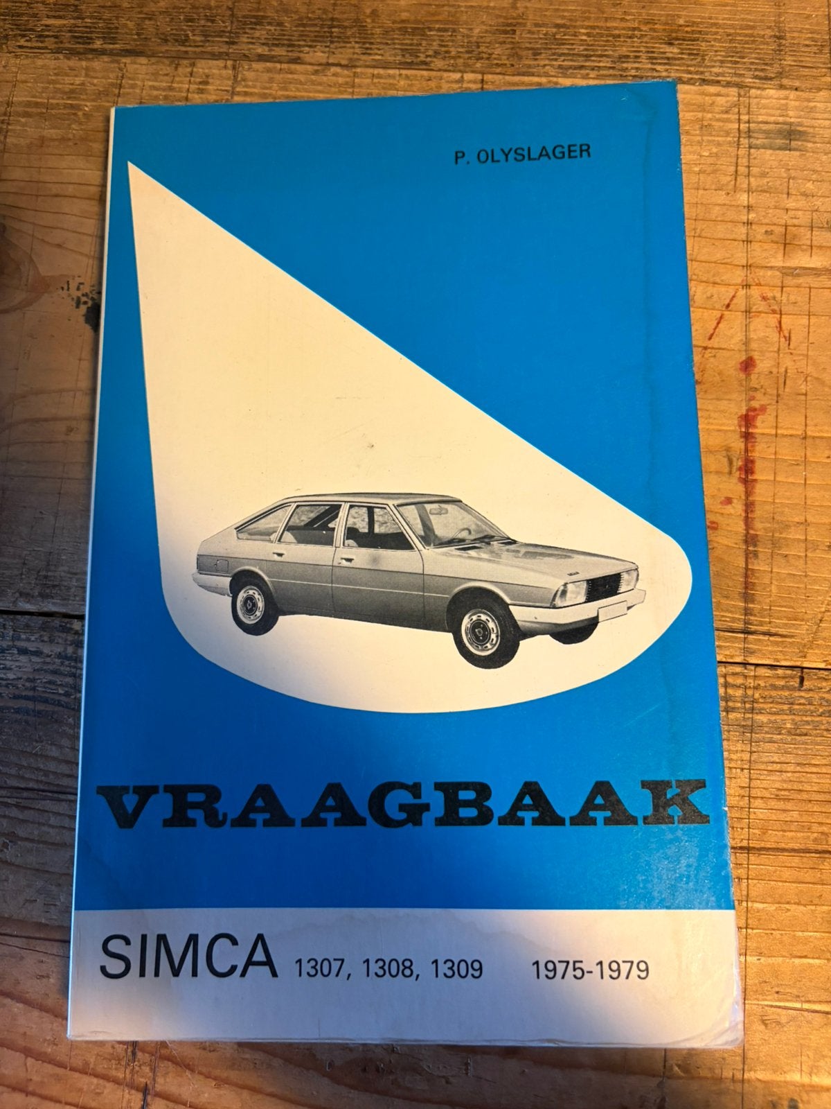 VRAAGBAAK SIMCA 1307, 1308, 1309 1975-1979, Ophalen