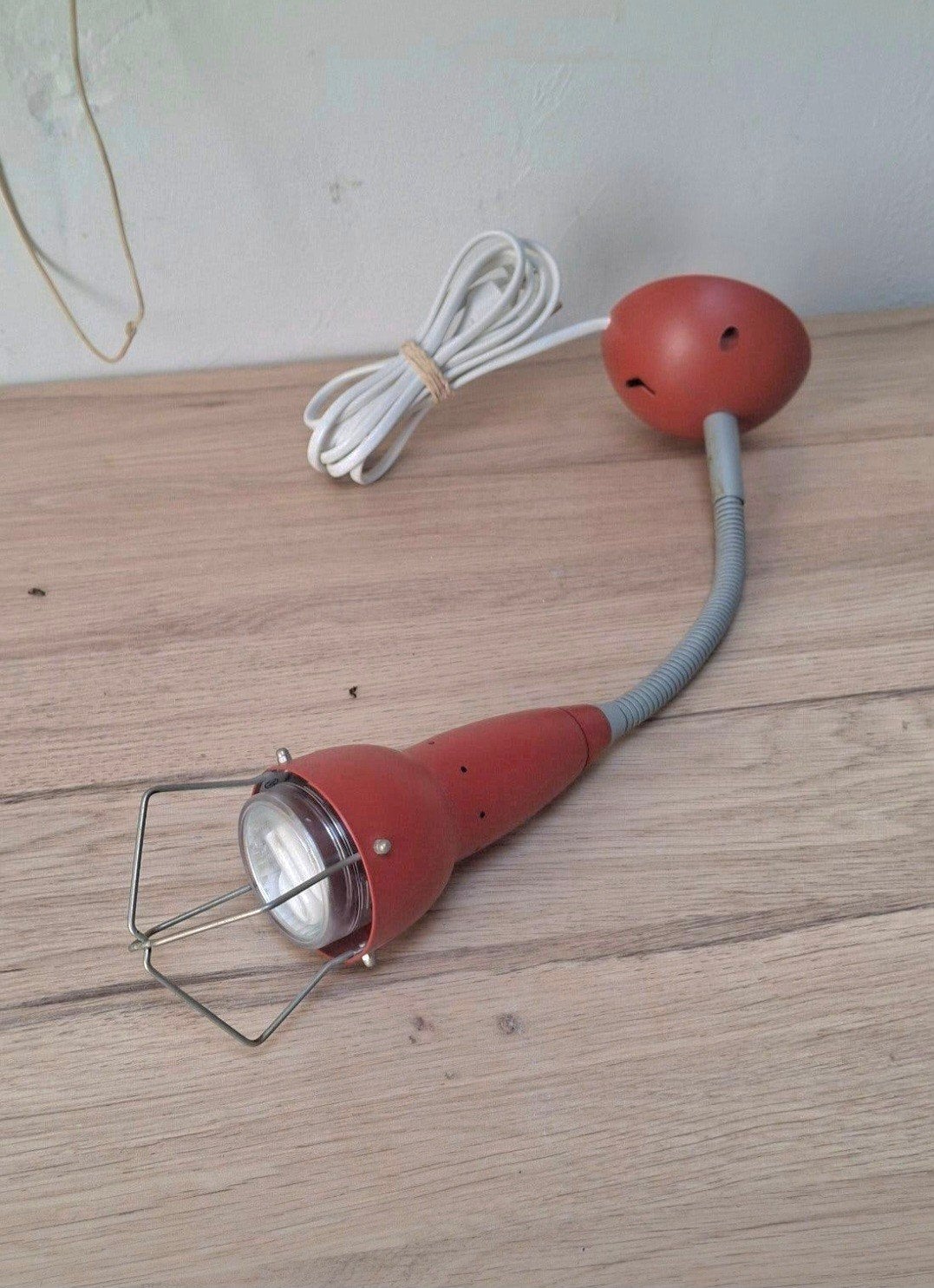 Rode vintage Ikea spot V0009, Ophalen of Verzenden, Zo goed als nieuw