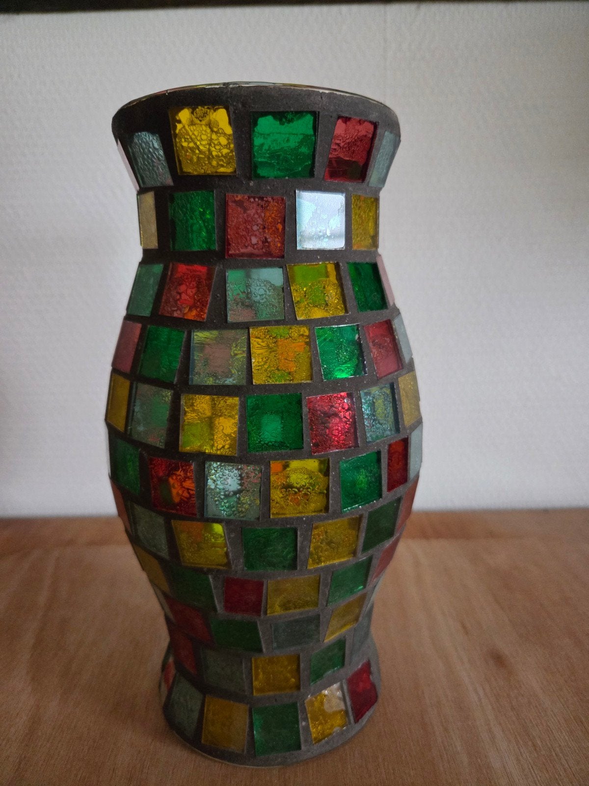 mozaiek vaas, Ophalen of Verzenden