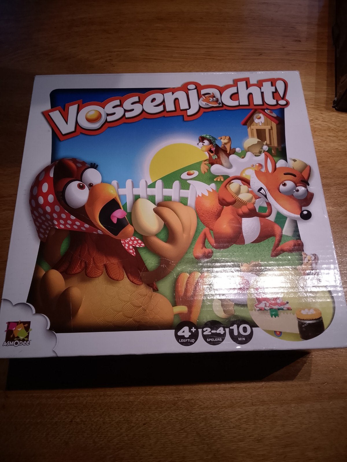 Vossenjacht! Bordspel - Leuk familiespel voor jong en oud, Een of twee spelers, Ophalen, Zo goed als nieuw, MMOONee