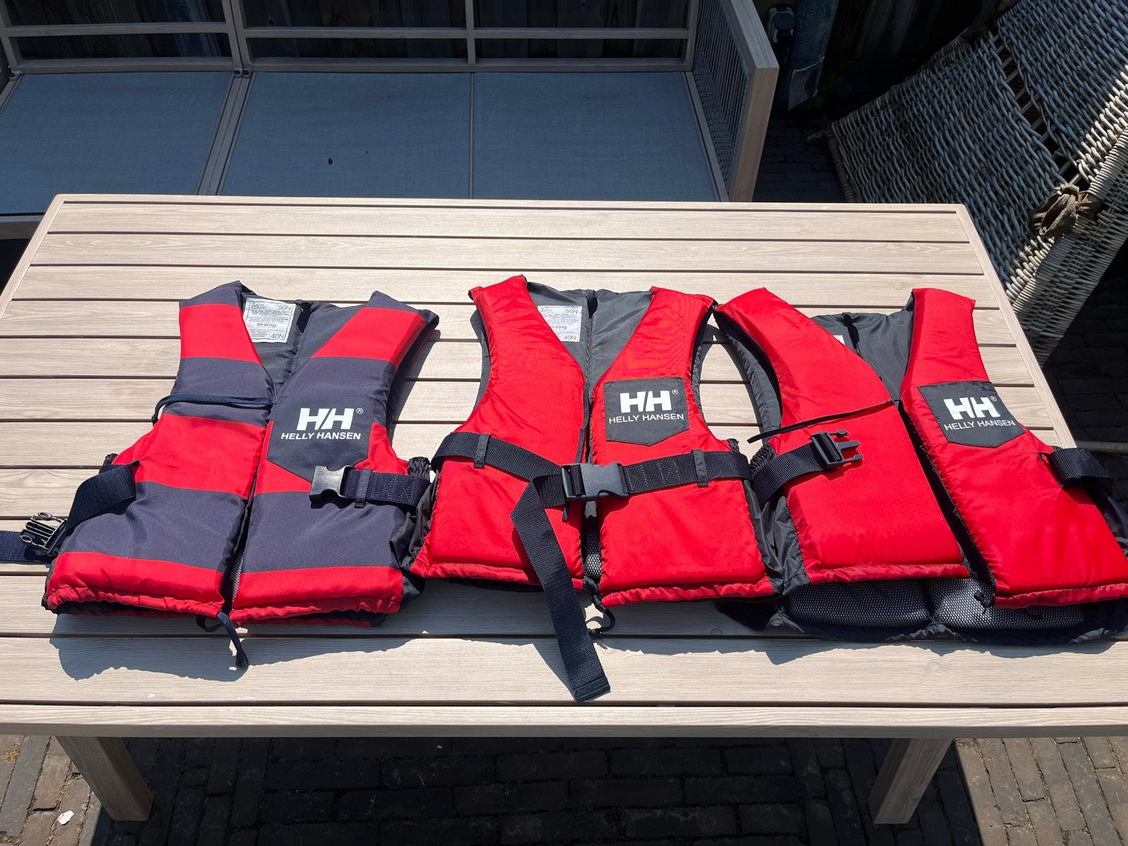Helly Hansen reddings/zwemvesten 50-60 kg, Ophalen of Verzenden, Zo goed als nieuw, Overige typen