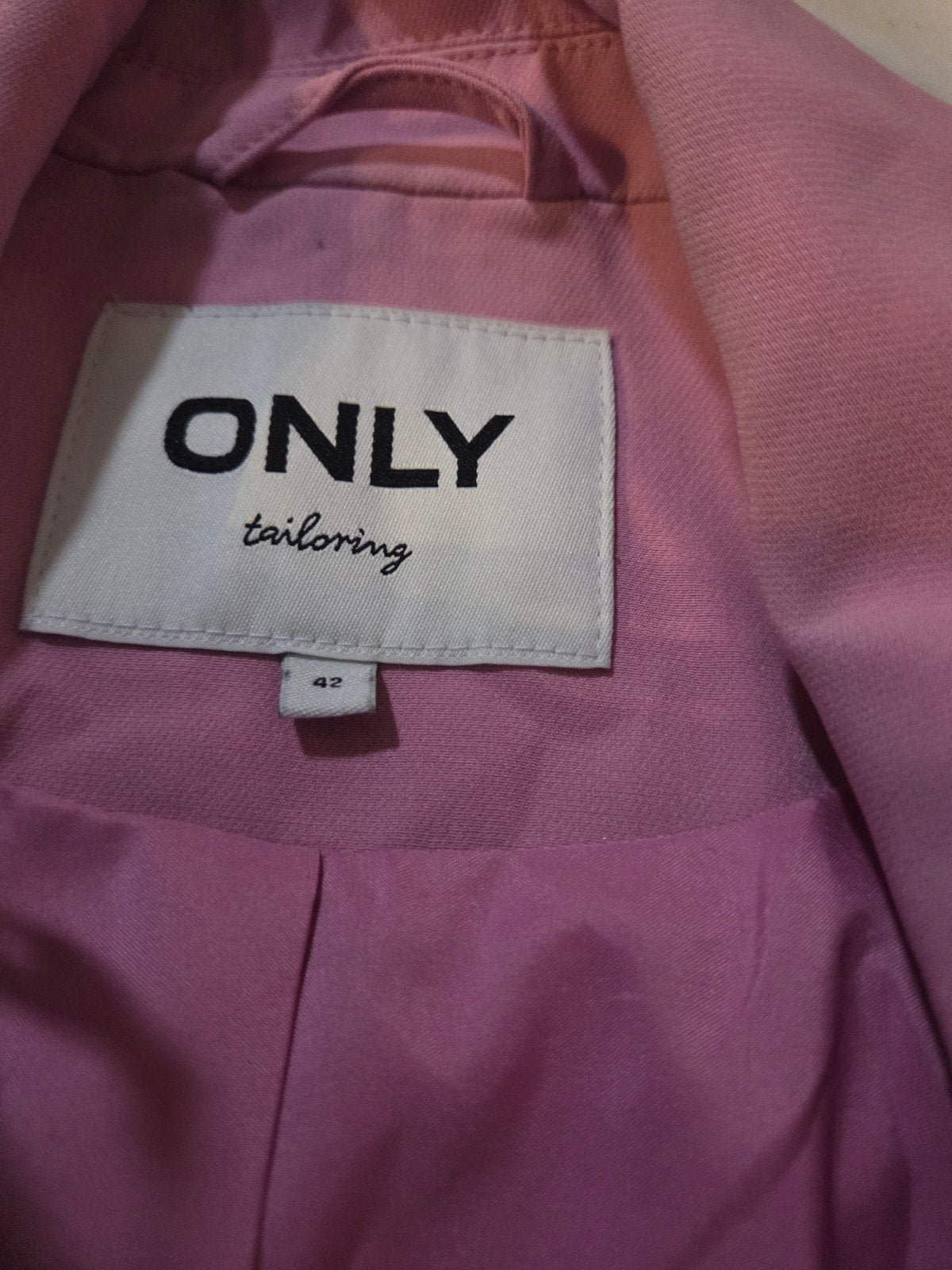 ONLY Roze Blazer - Maat 42, Maat 42/44 (L), Ophalen of Verzenden, Jasje, Roze