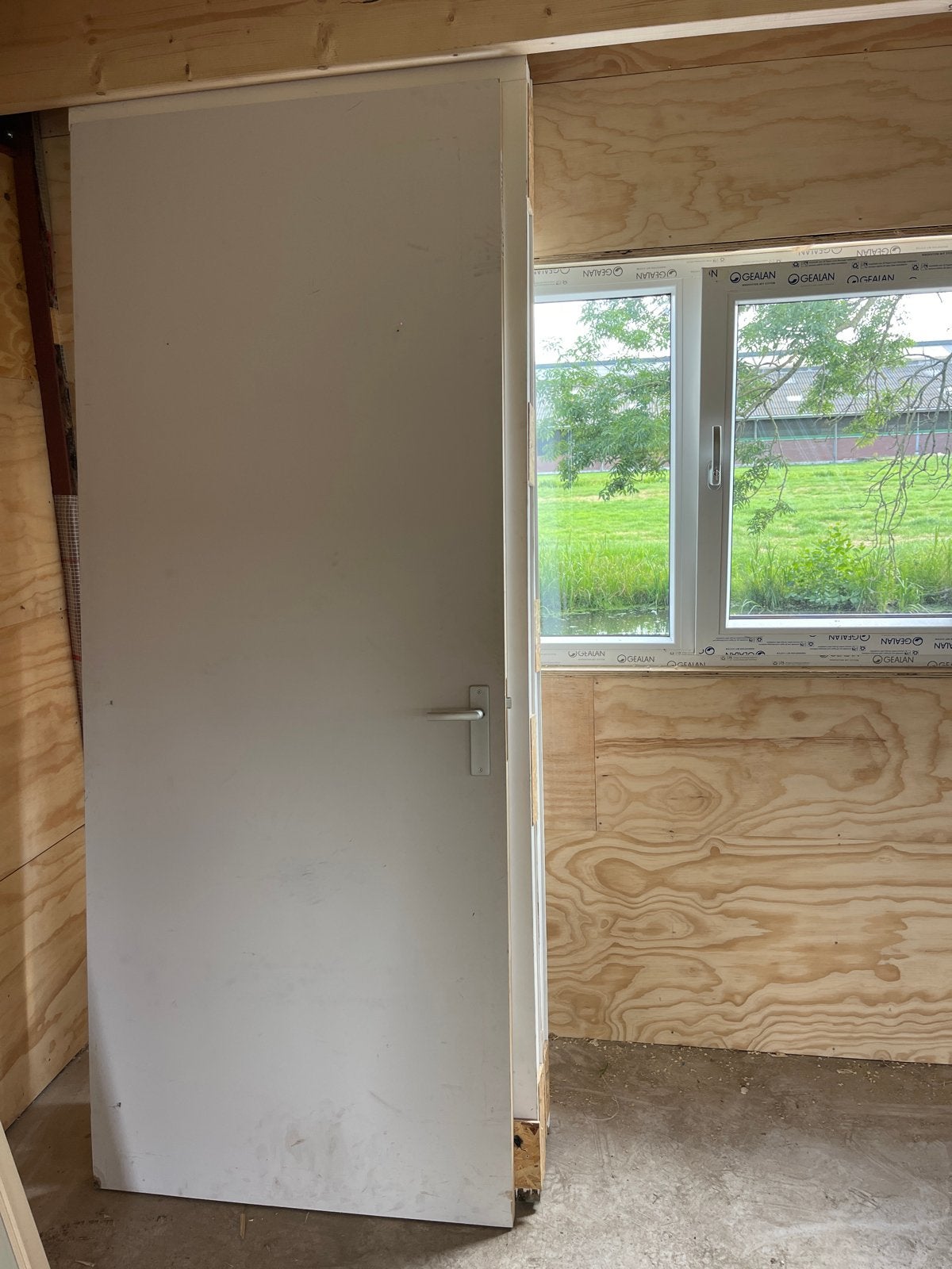 2 nieuwe deuren met kozijnen, 2315x930x40, Ophalen, 80 tot 100 cm, 215 cm of meer, Binnendeur