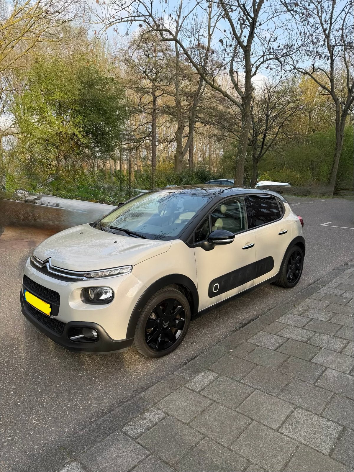 Citroën C3 1.2 Puretech 110pk 2017 Grijs (automaat), Auto's, 450 kg, 1199 cc, 450 kg, 49 €/maand
