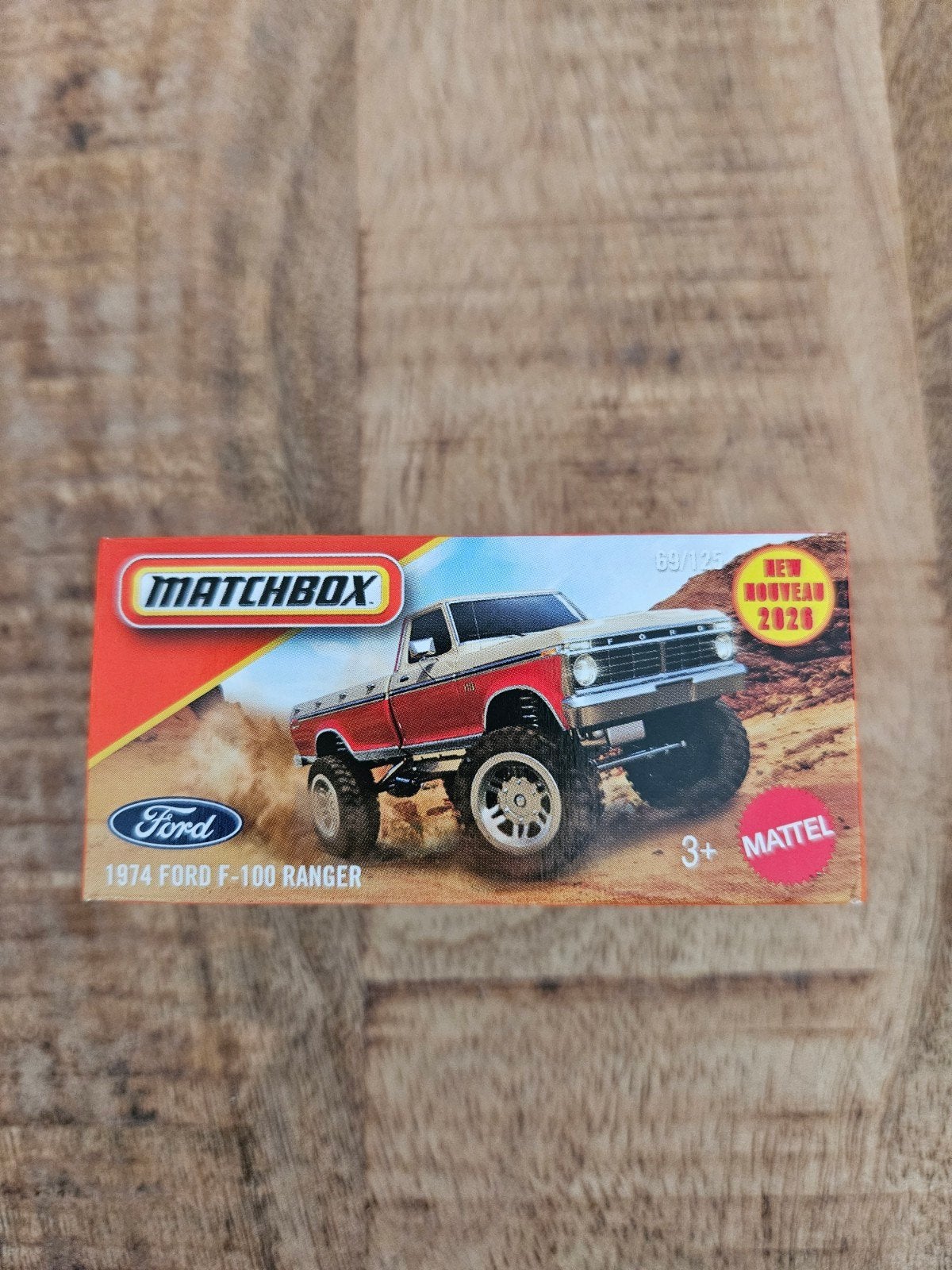 Matchbox Ford F-100  Ranger 1974 nieuw, Ophalen of Verzenden, Nieuw, Auto
