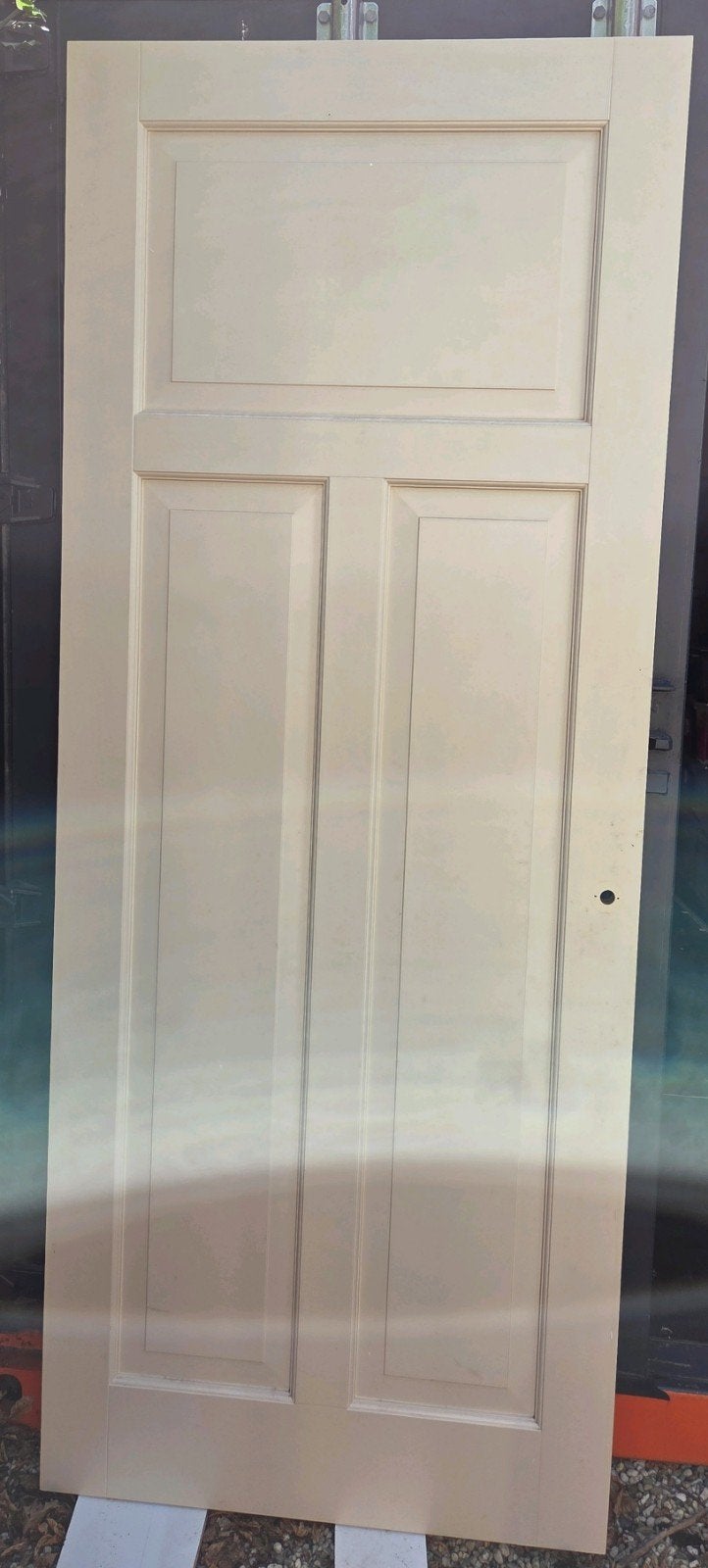 Set van 7 massief houten binnendeuren met beslag, Ophalen, 80 tot 100 cm, 215 cm of meer, Binnendeur