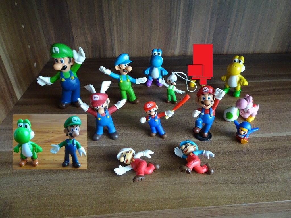 Super Mario figuren: Bowser + King Boo+ Magikoopa +Dry Bones, Ophalen of Verzenden, Zo goed als nieuw