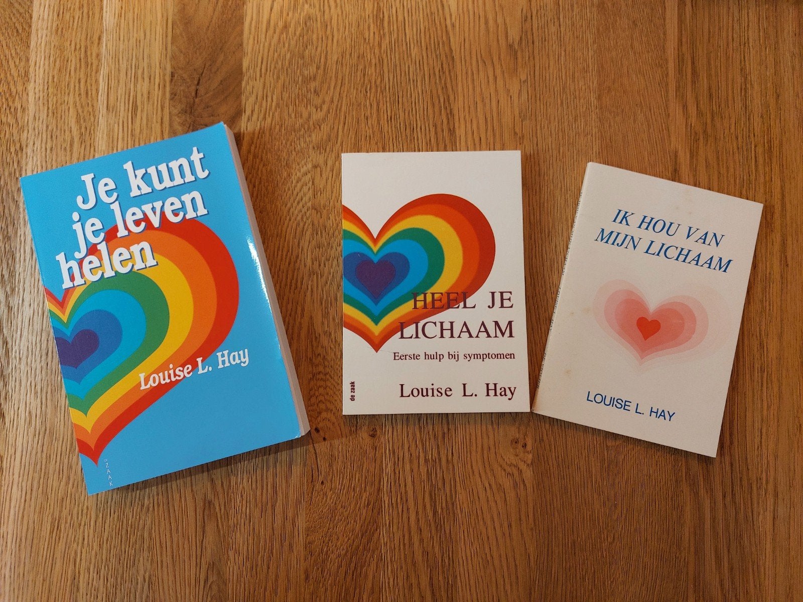 3x Louise L. Hay boeken, Boeken, Ophalen of Verzenden, Zo goed als nieuw, Spiritualiteit algemeen, Overige typen