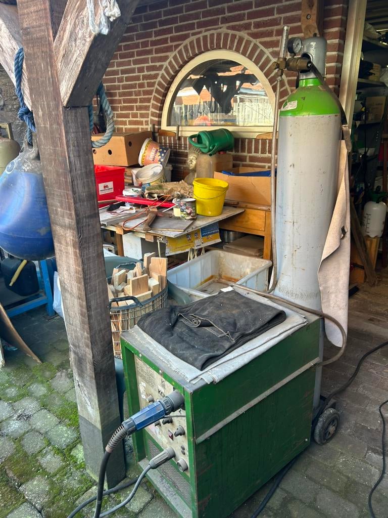 Supergoed mig machine 380 volt, Ophalen of Verzenden, Gebruikt, 250 ampère of meer, Co2