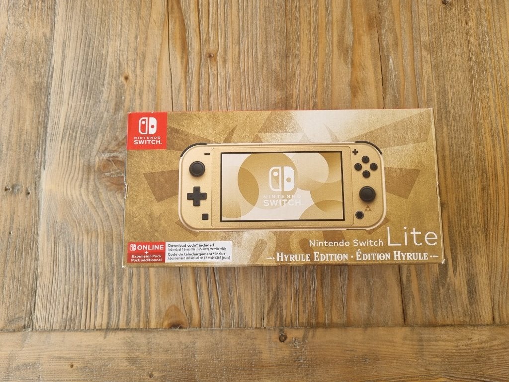 Nintendo Swith lite Zelda Hyrule Edition - NEW, Ophalen of Verzenden, Zo goed als nieuw, Zonder controller, Switch Original