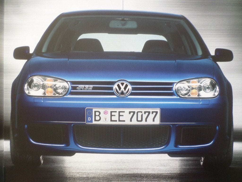 Volkswagen VW Golf R32 2002 Brochure, Ophalen of Verzenden, Zo goed als nieuw, Volkswagen