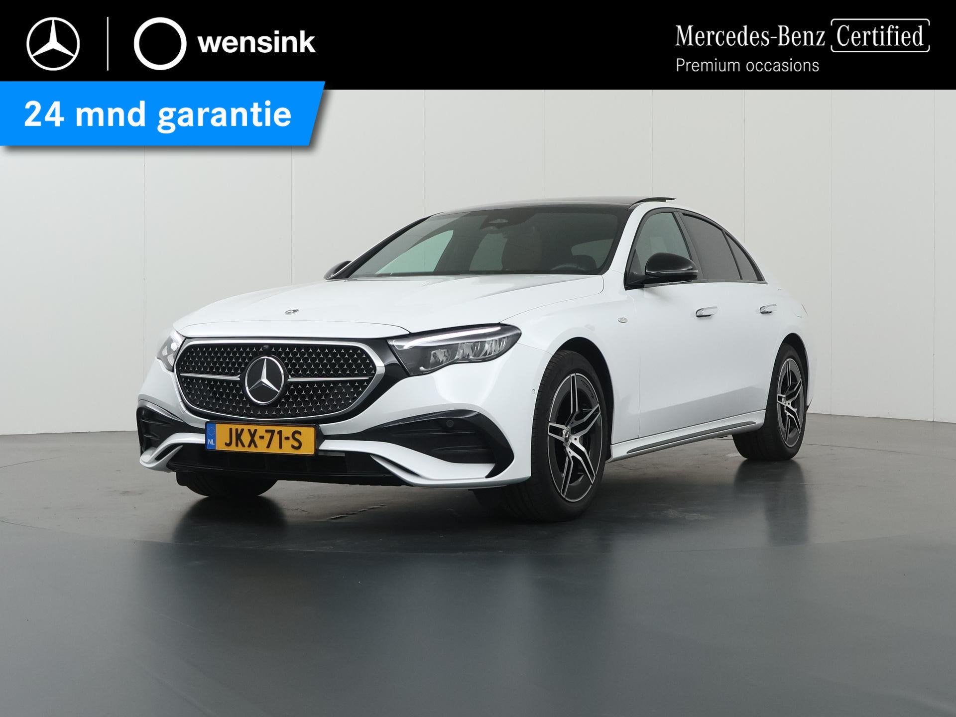 Mercedes-Benz E-klasse 300 e AMG Line | Night | Panoramadak, Dealer onderhouden, Achterwielaandrijving, Gebruikt, Euro 6