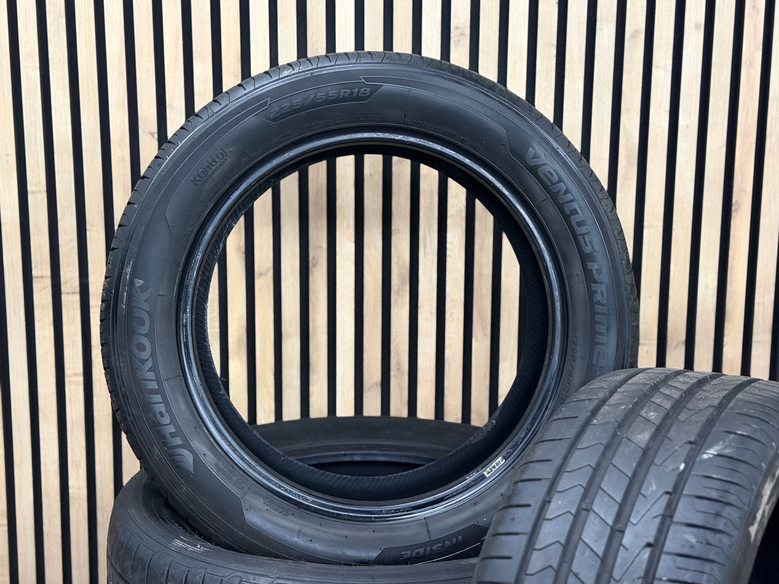 4x 225/55R18 Hankook Zomerbanden 7mm DOT2021 incl. Montage!, Ophalen, 18 inch, Band(en), Zomerbanden